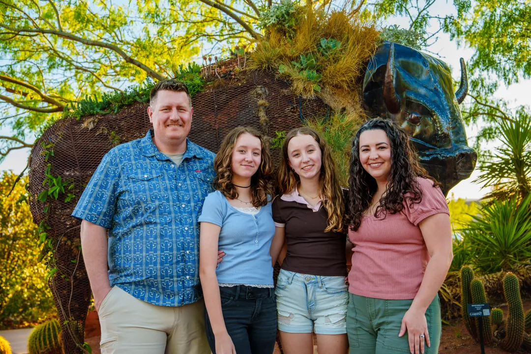 Family Photos (Amanda) @ Red Hills Desert Garden