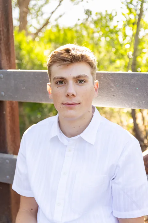 Outdoor Senior Photos (Isaac) @ Tonaquint Nature Center