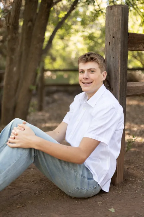 Outdoor Senior Photos (Isaac) @ Tonaquint Nature Center
