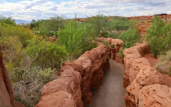 Photo session at Red Hills Desert Garden