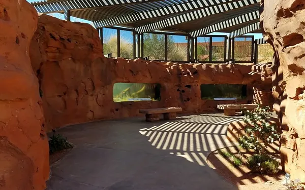 Photo session at Red Hills Desert Garden