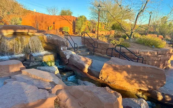 Photo session at Red Hills Desert Garden