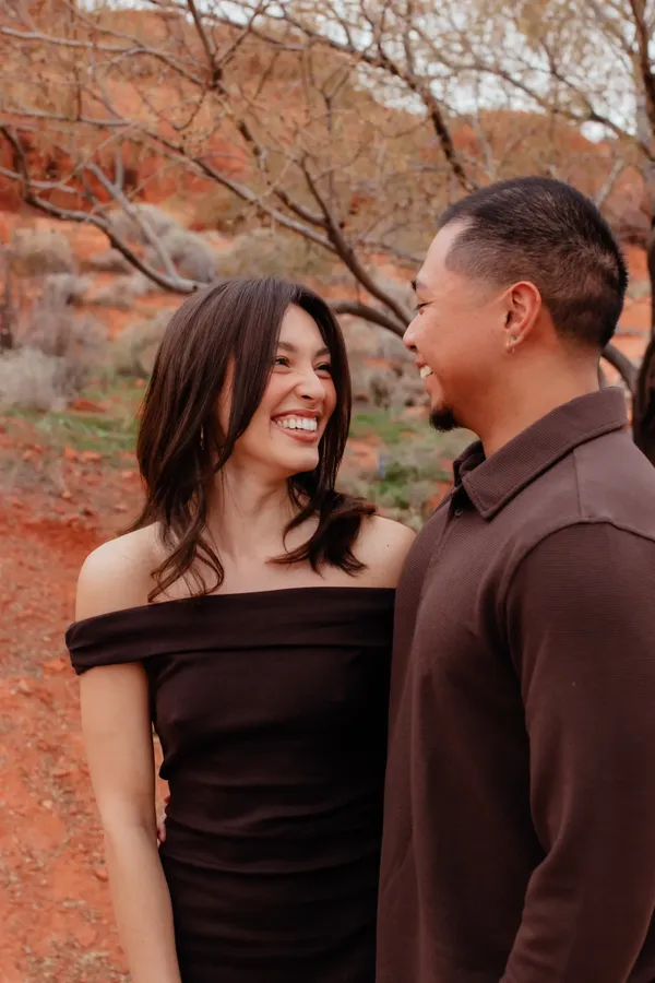 Photo session at Red Hills Desert Garden