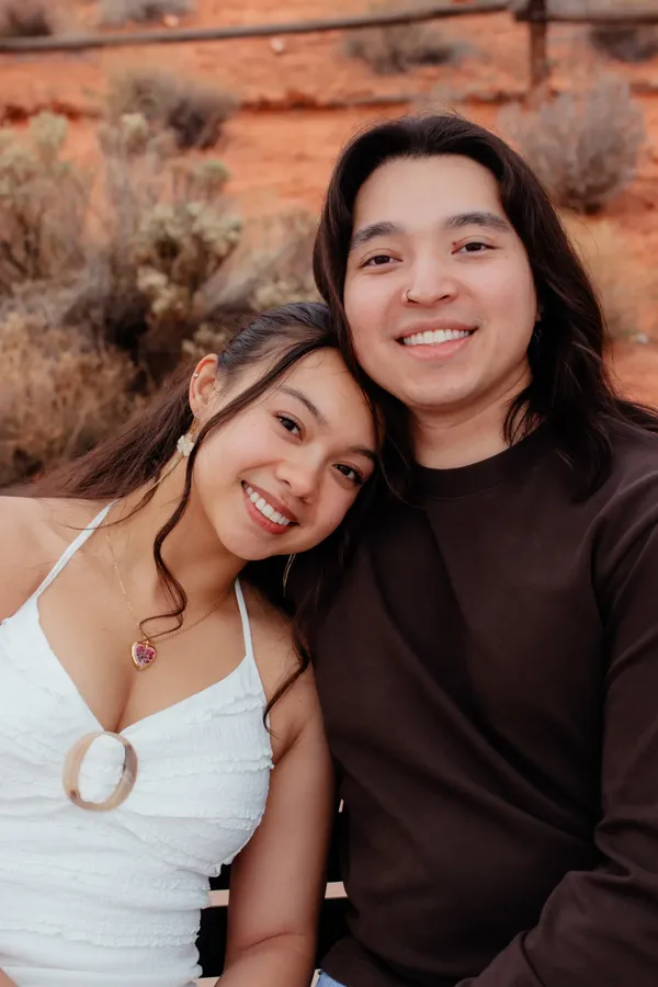 Photo session at Red Hills Desert Garden